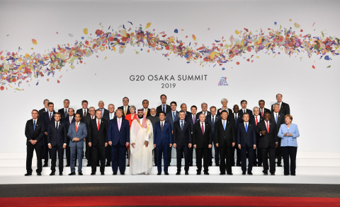G20 오사카 정상회담 단체사진