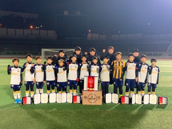AAFC U-12축구단, 2019 서울특별시 축구협회장배 축구대회 우승