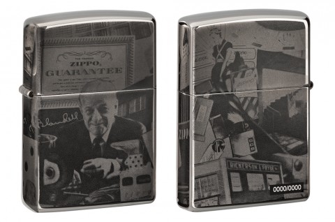 지포가 창립자 조지 브레이즈델 탄생 125주년을 기념해 한정판 라이터를 출시했다